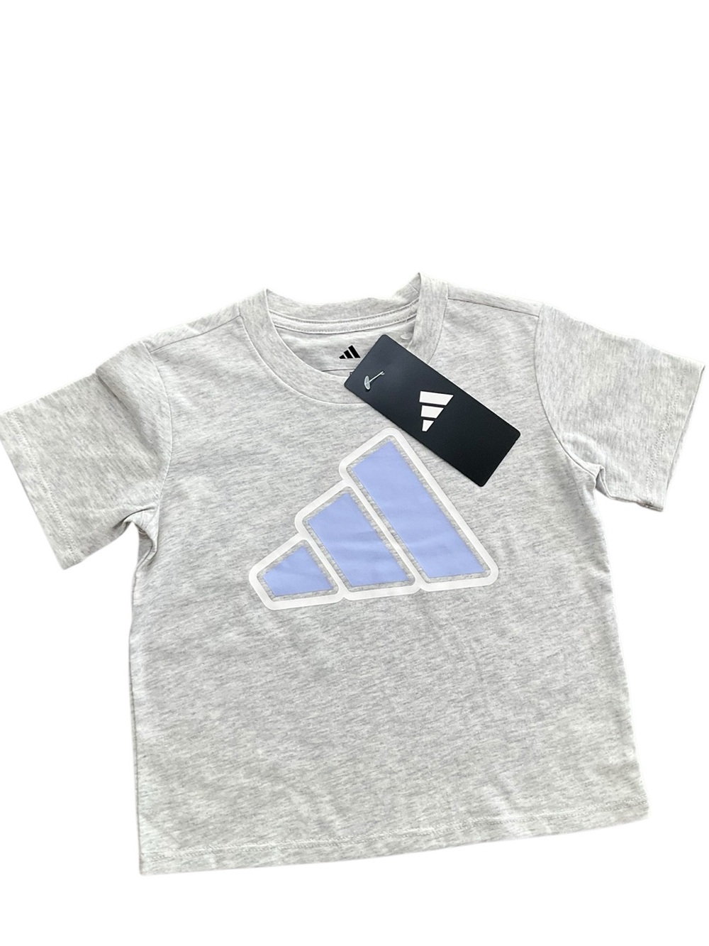 adidas Girl’s Skort Tee Shirts Set Purple Gray White Size 5, 6, 7 NWT - Picture 3 of 8